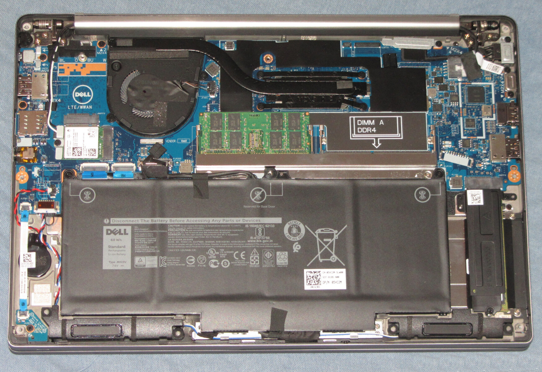 How to replace and fix Dell Latitude 7400 E7400 hinge (Dell Latitude 7400-8N6DH)